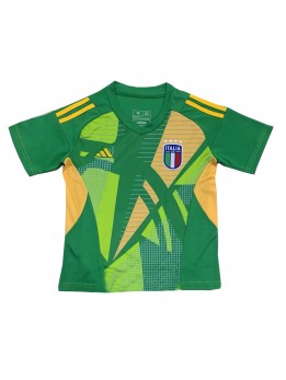 Italija Golmanski Gostujuci Dres EP 2024 Kratak Rukavima Italija Golmanski Gostujuci Dres EP 2024 Kratak Rukavima